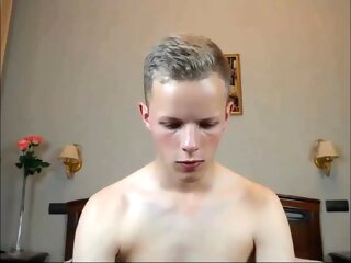 solo male Very Gorgeous Russian Twink Wanks And Cums Twice Boys Porn amateur